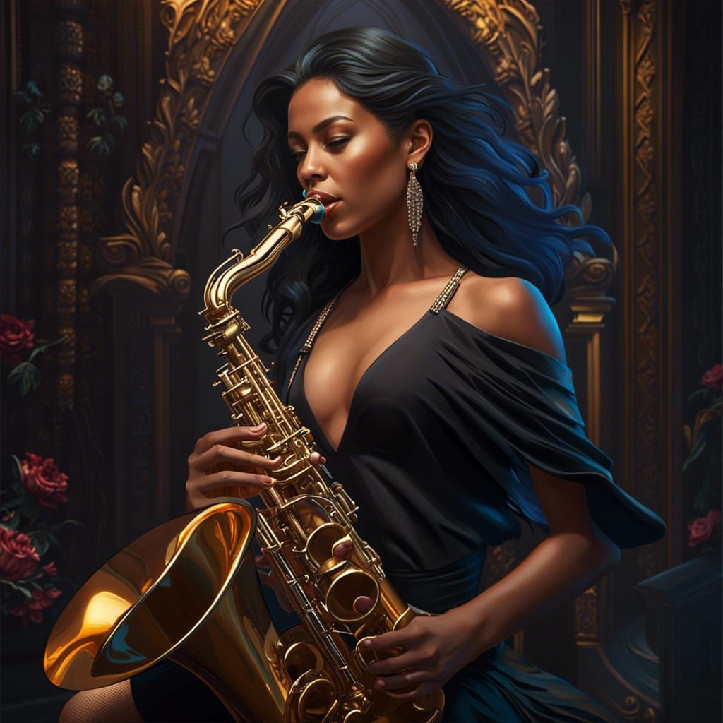 Playing Saxophone 🎷