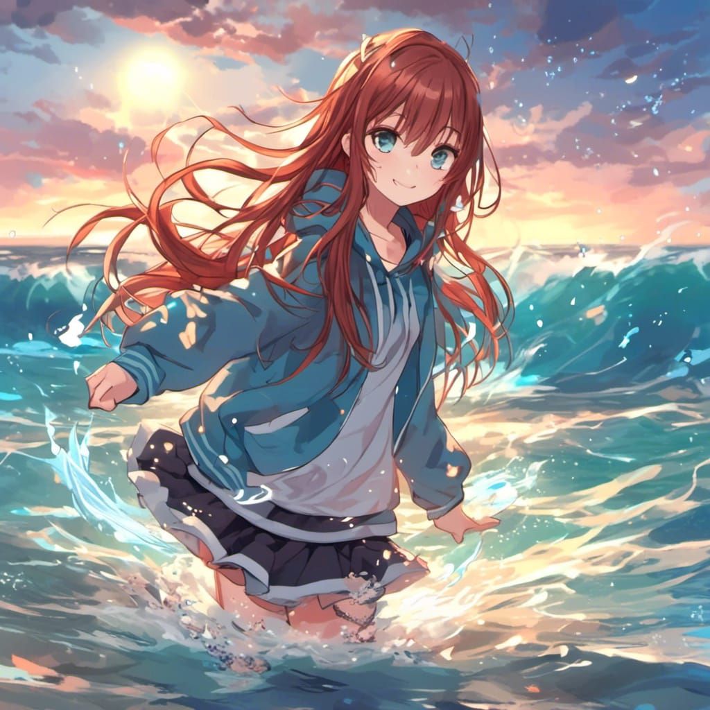 playing in the water 💦✨