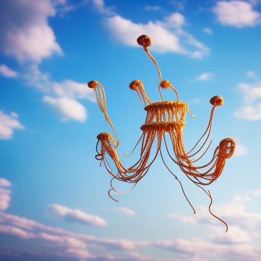 Spaghetti Monster in the sky