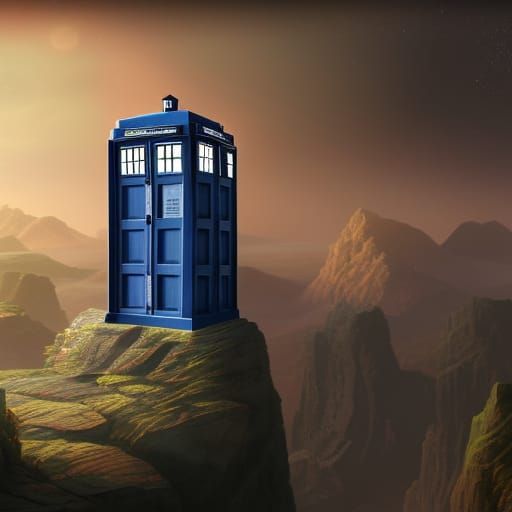 Careful stepping out of the Tardis. | Doctor Who