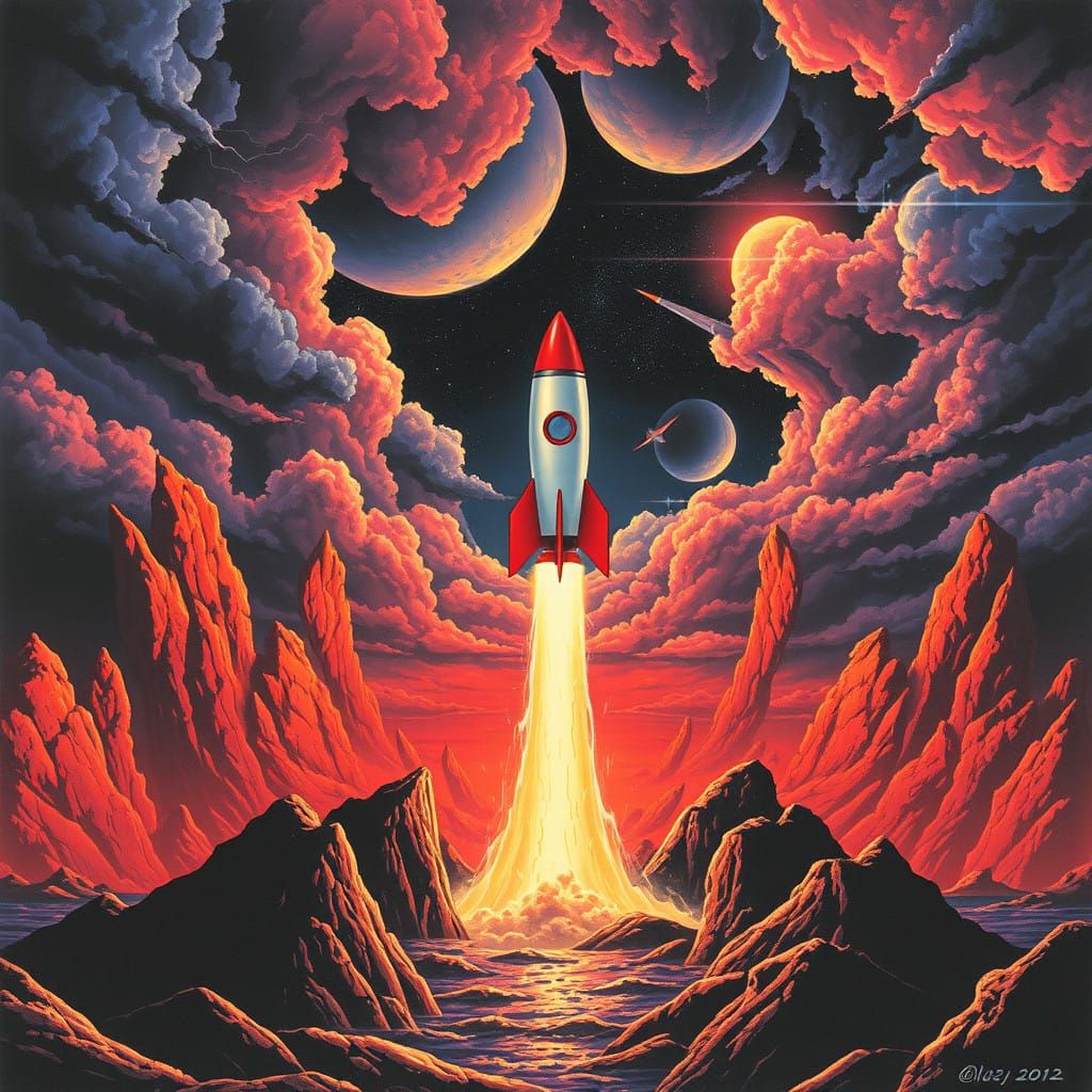 Venus Bound, Defiant in the Stormy 80's