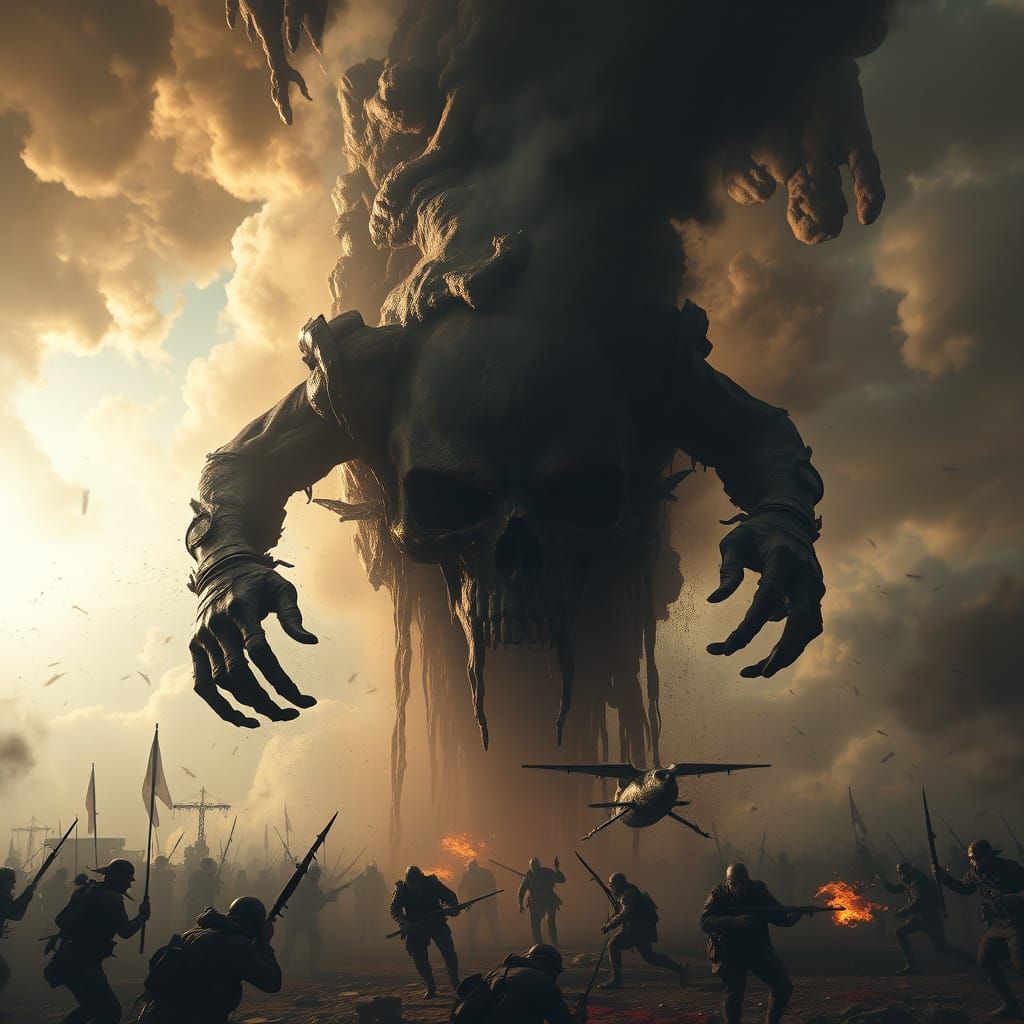 Death Overlooks a Brutal Ground War