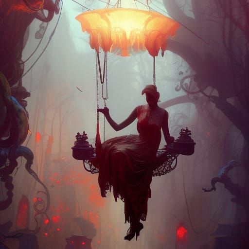 Lovecraftian Swing Party in Unreal Engine 5