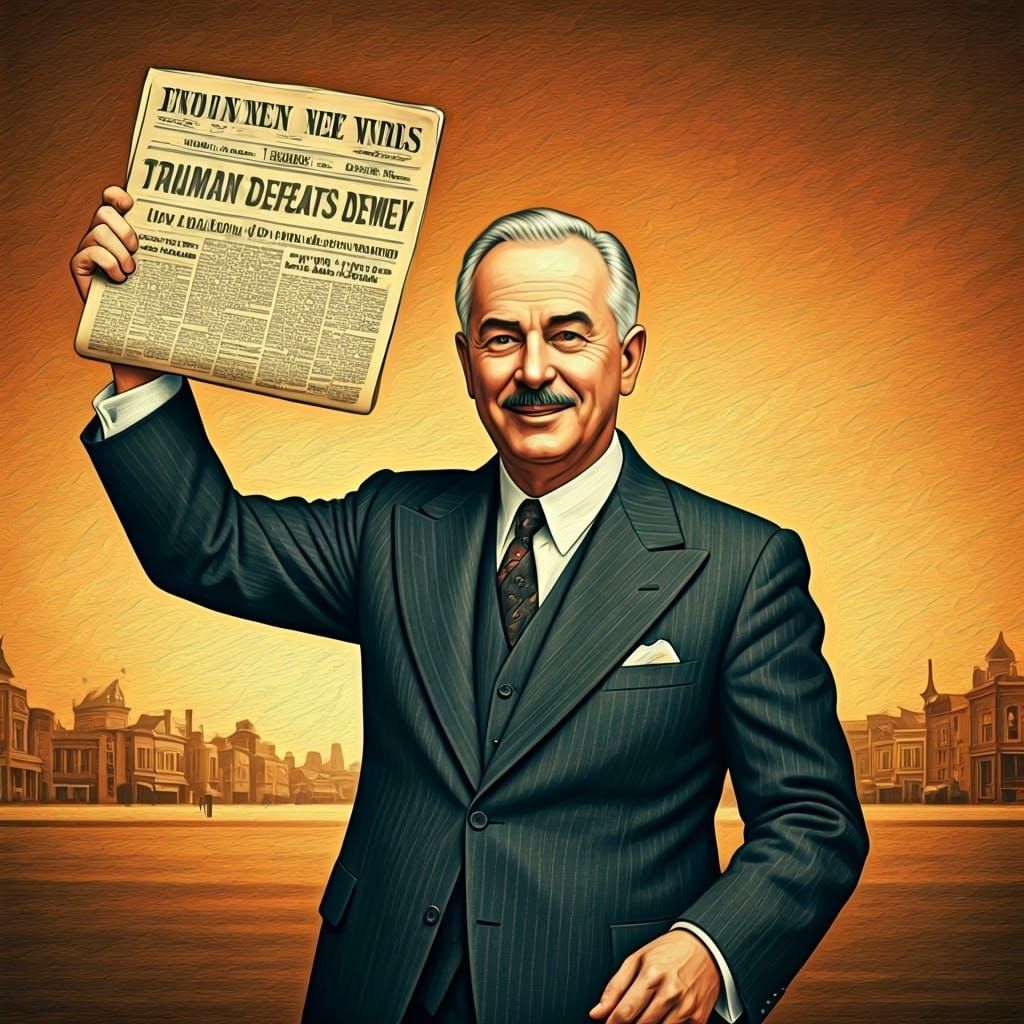 Thomas Dewey Celebrates Historic Election Victory