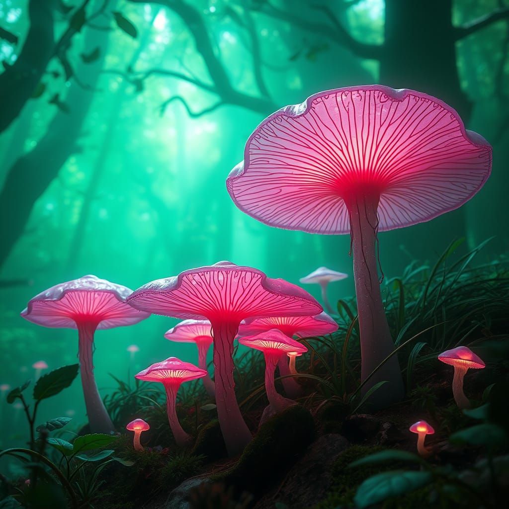 Surreal Fungal Landscapes in Unreal Engine 5