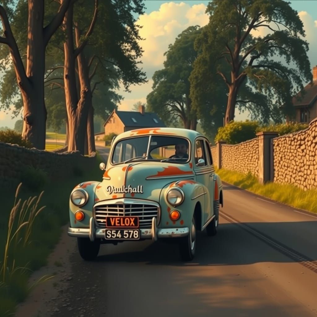 1948 rally vauxhall velox