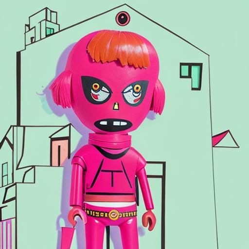 the magenta offender in bilbao