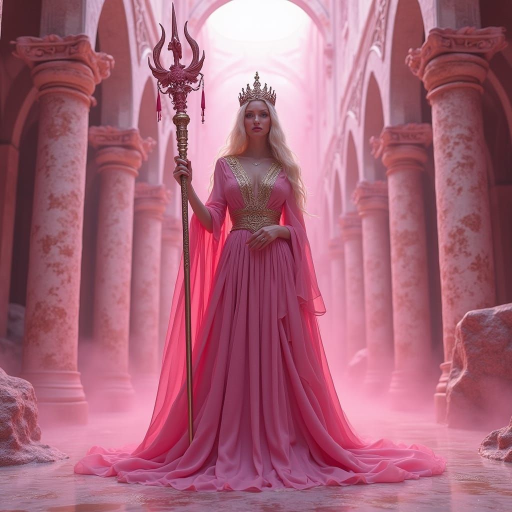 Pink Atlantis: Queen and Neptune's Staff