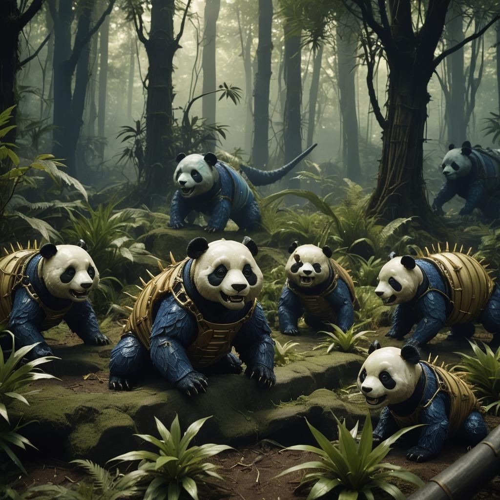 Fig a: Using Necromancy to Stabilize Panda Populations