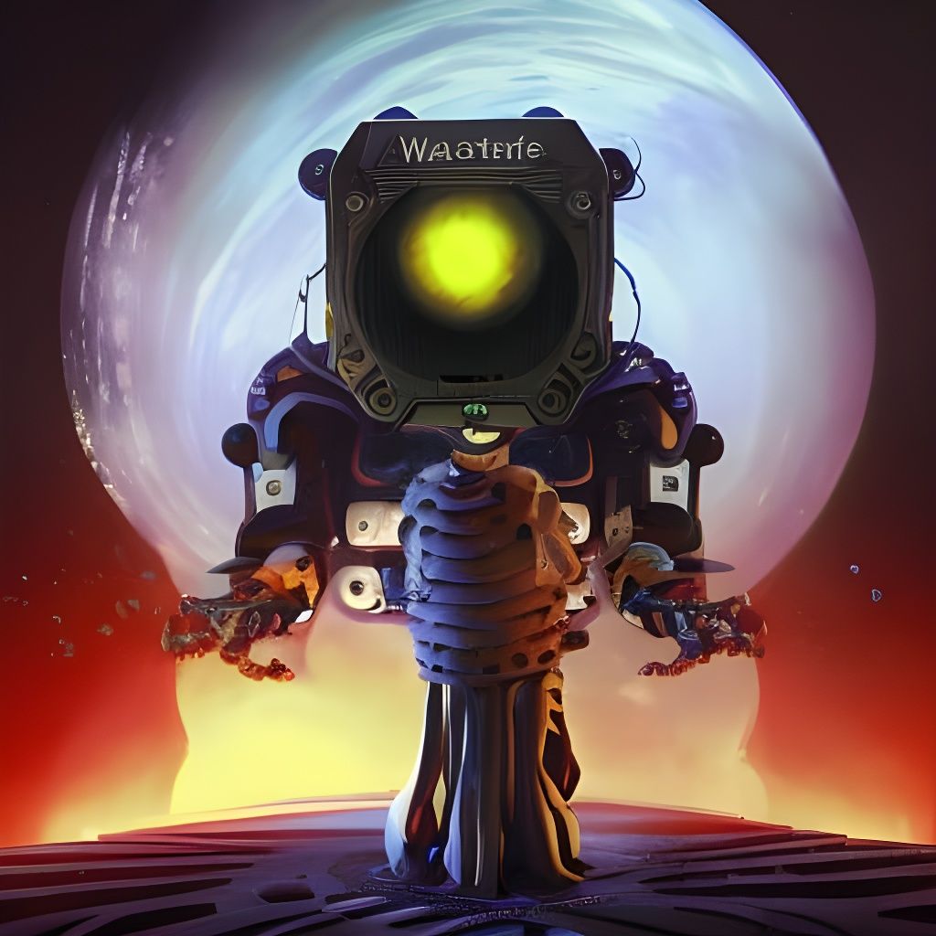 Sci-Fi Concept Art: WaffleMaster 3000