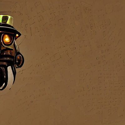 Steampunk Cyborg: Mechanical Augmentation Portrait