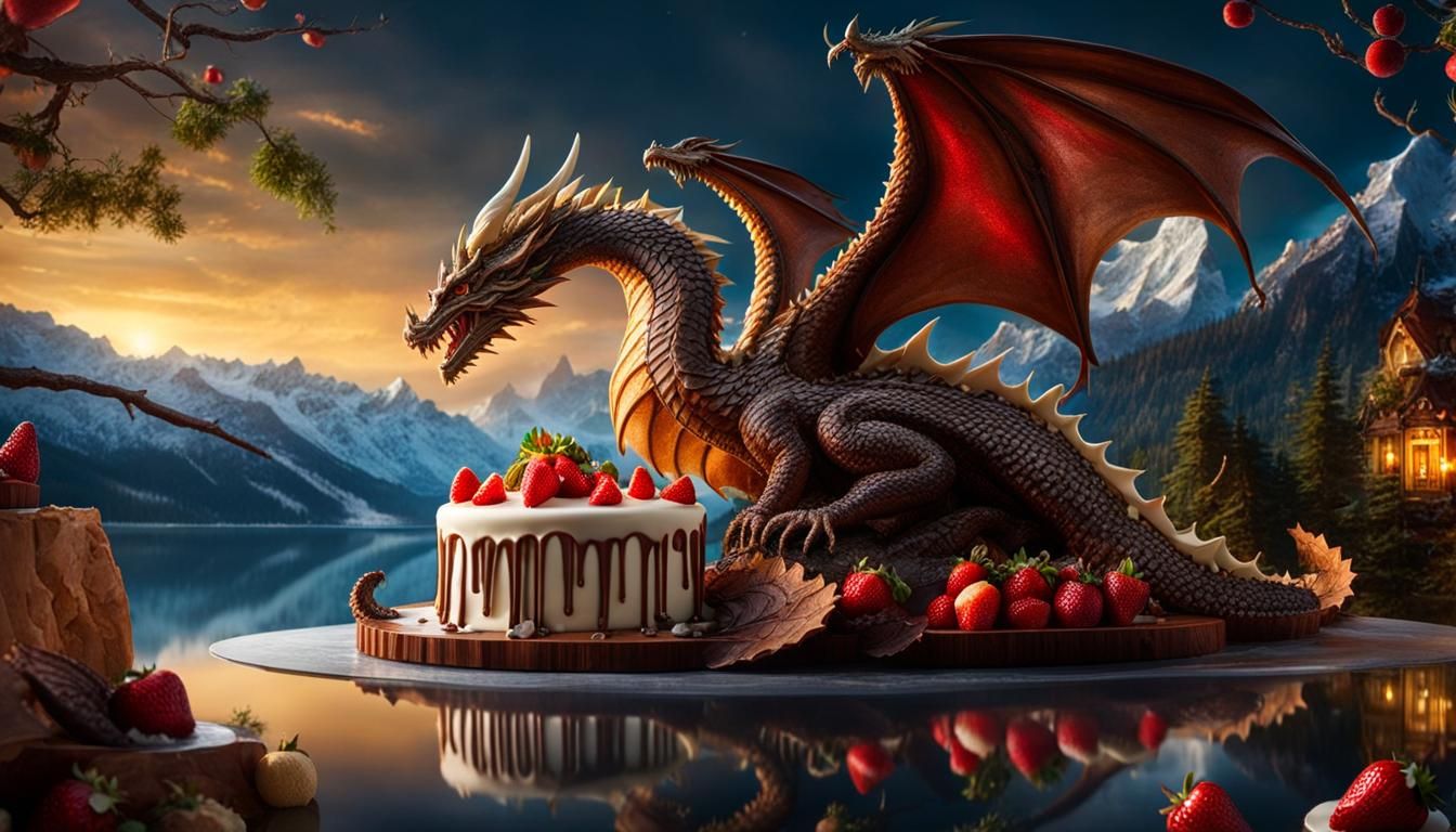 Dragon cake