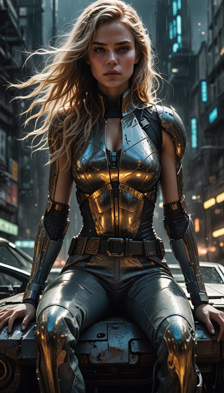 Post-Apocalyptic Explorer in High-Tech Chic