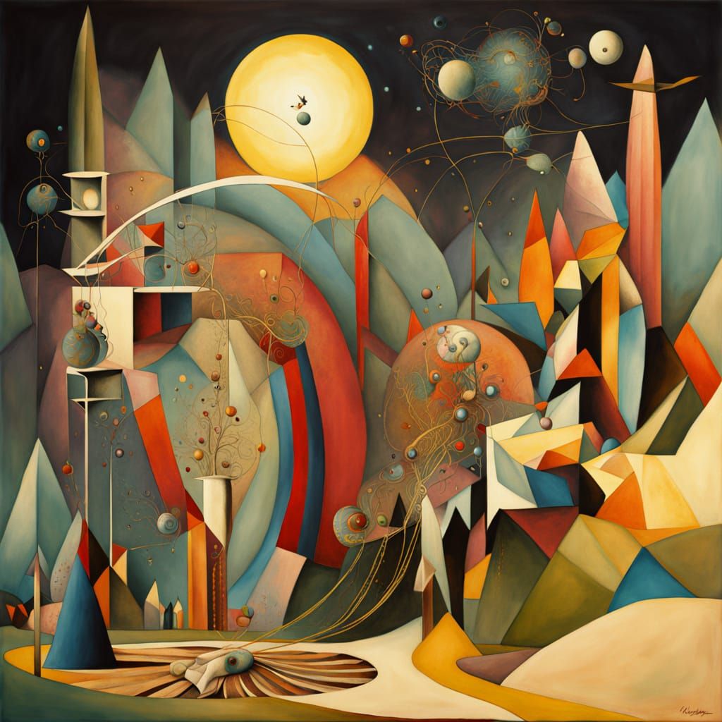 3D above view beautiful solarpunk aetherpunk idyllic utopian world with vast lush undulating landscape filled with thous...