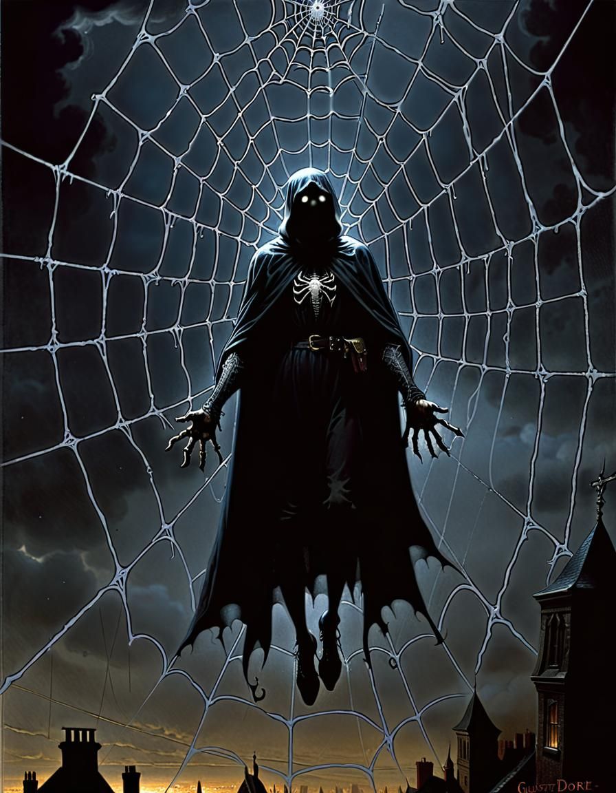 Horrific Web of Lies: A Doré-esque Nightmare