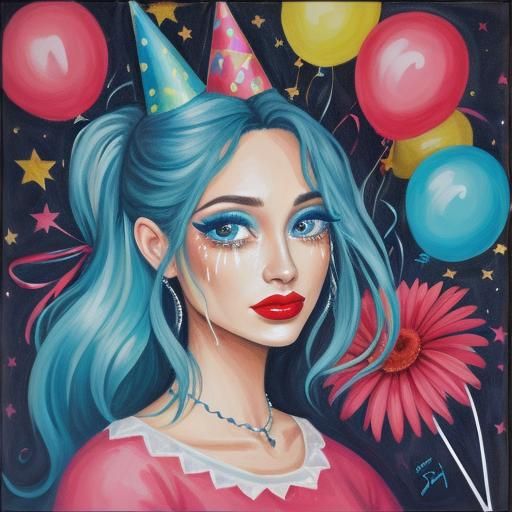 Party and Tears: A Visual Depiction