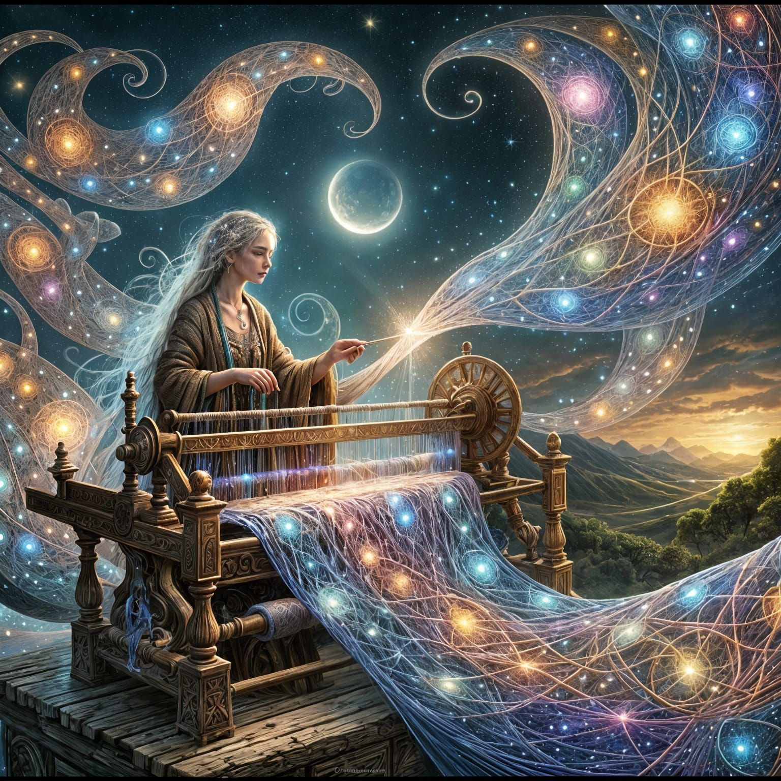 Dream Weaver: Fantasy Art of Luminescent Threads