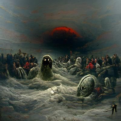 Apocalyptic Vision in Horror Style