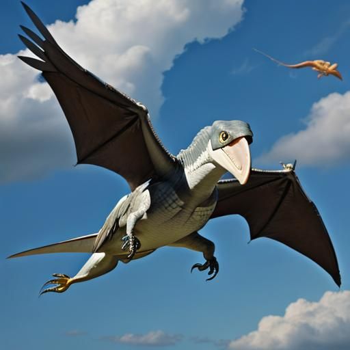 Pterodactyl in Flight