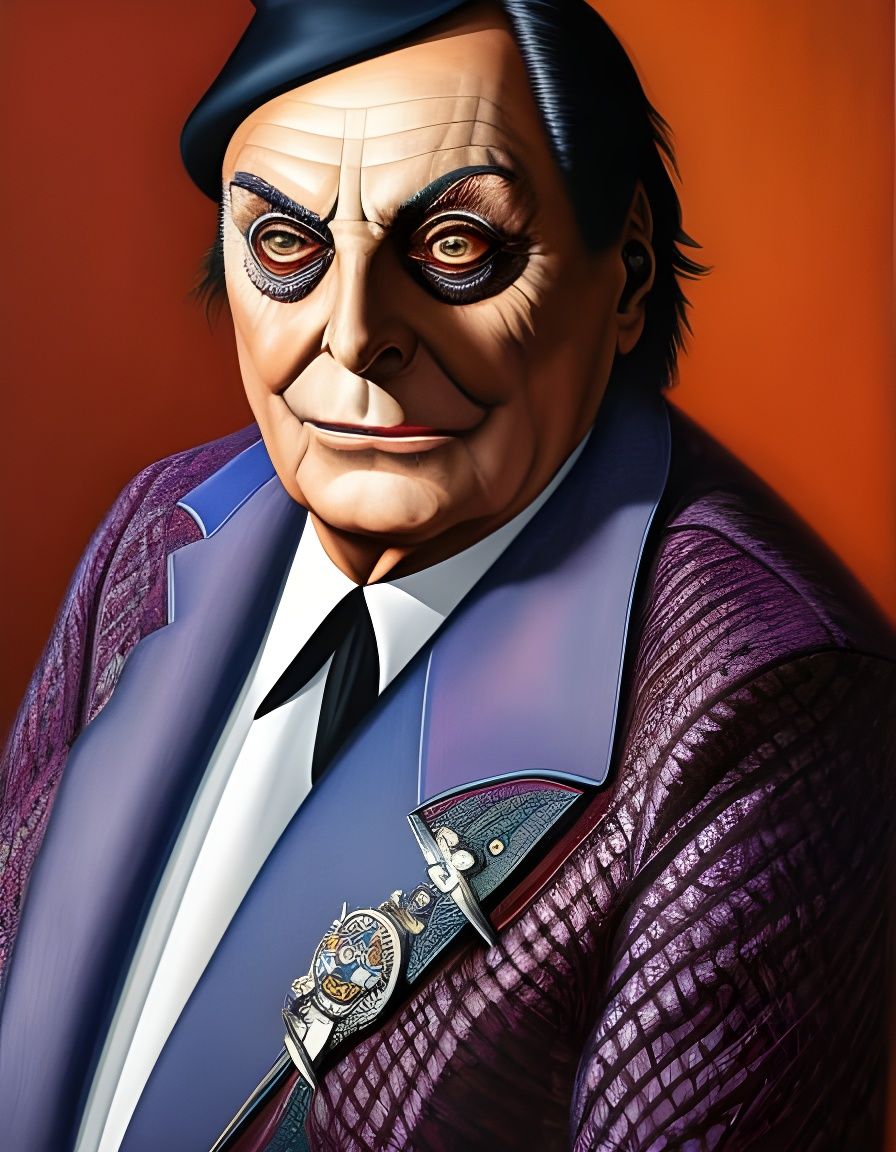 Portrait of Barry Humphries II