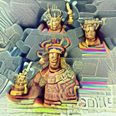 Majestic Inca Gods in Ancient Glory