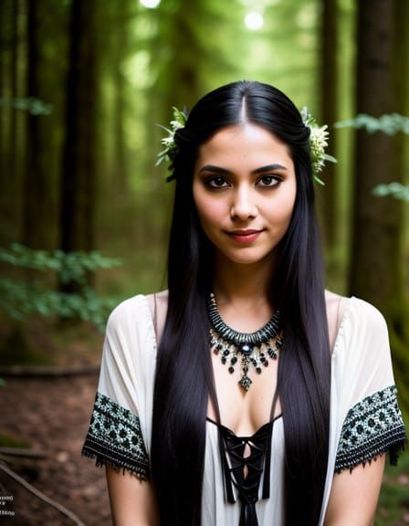 Enchanting Forest Witch