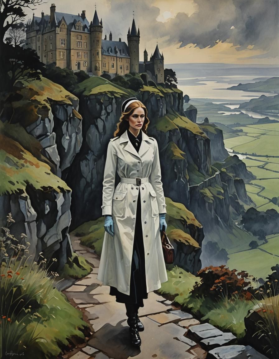 The Damascus Steele Gothics - The stone of Harkham Hall left...