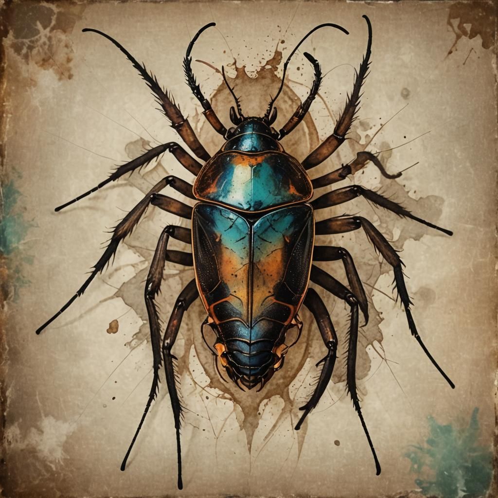 Spider/Cockroach/Cricket Chimera Hybrid v.4