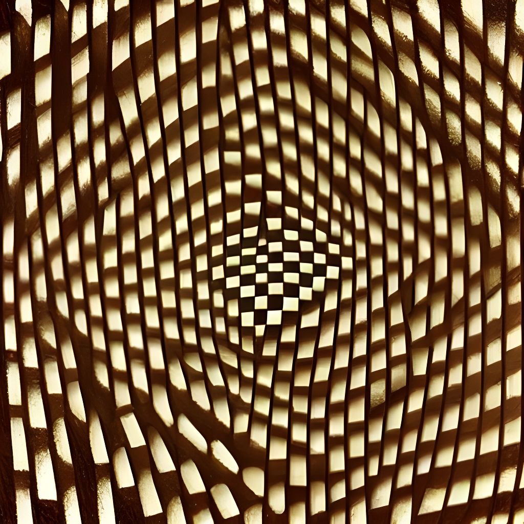 Intricate Optical Illusion in Hyperdetailed Style