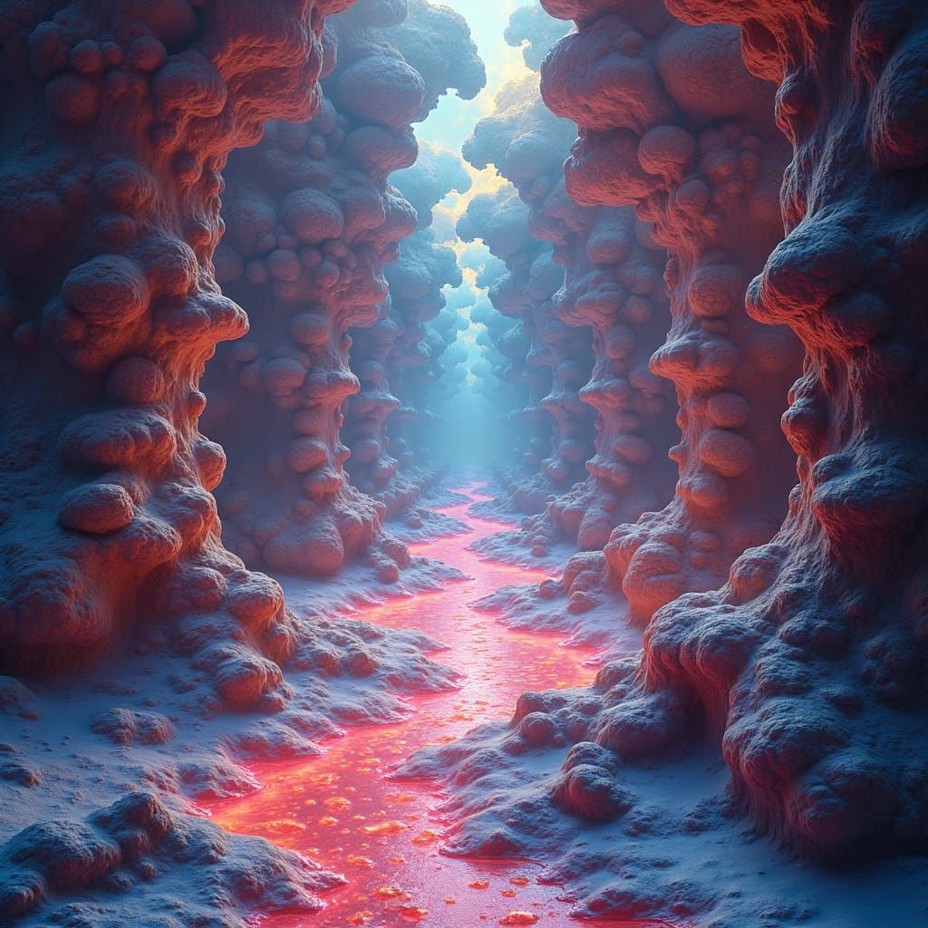 Quantum Physics Phenomena in Ethereal Digital Art