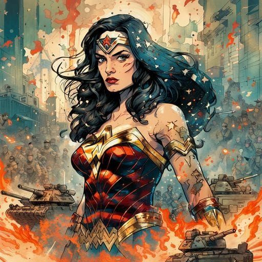 Wonder Woman Digital Art