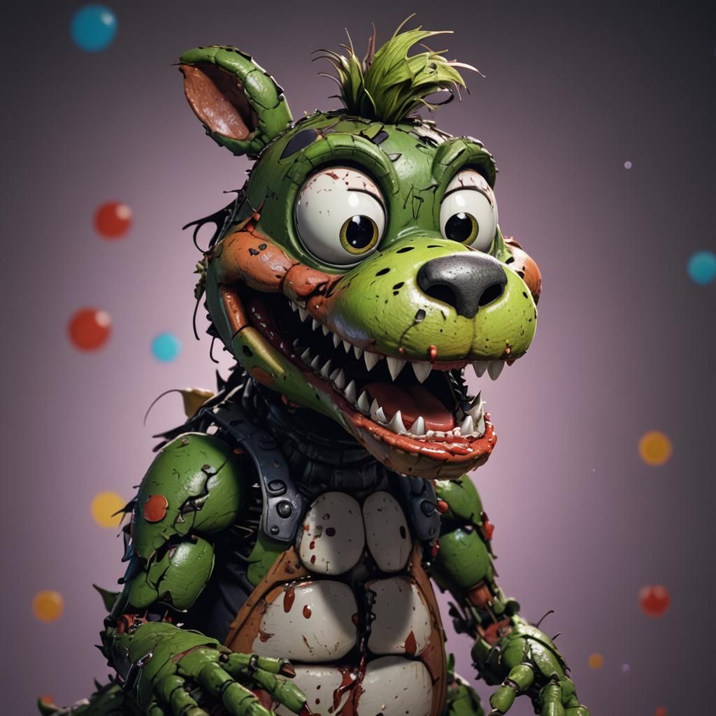 Yoshi animatronic