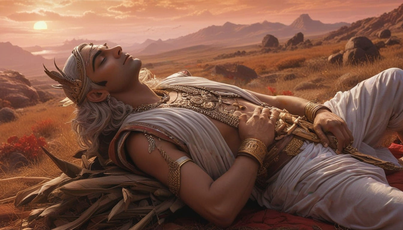 Acharya Bhishma's Surreal Moment of Sacrifice in Cinematic 3...