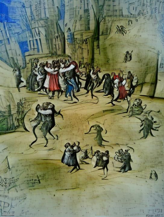 Dancing Plague of Strasbourg, 1518
