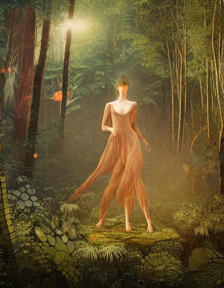 Magical Forest Dance: AI and Freedom in Nature