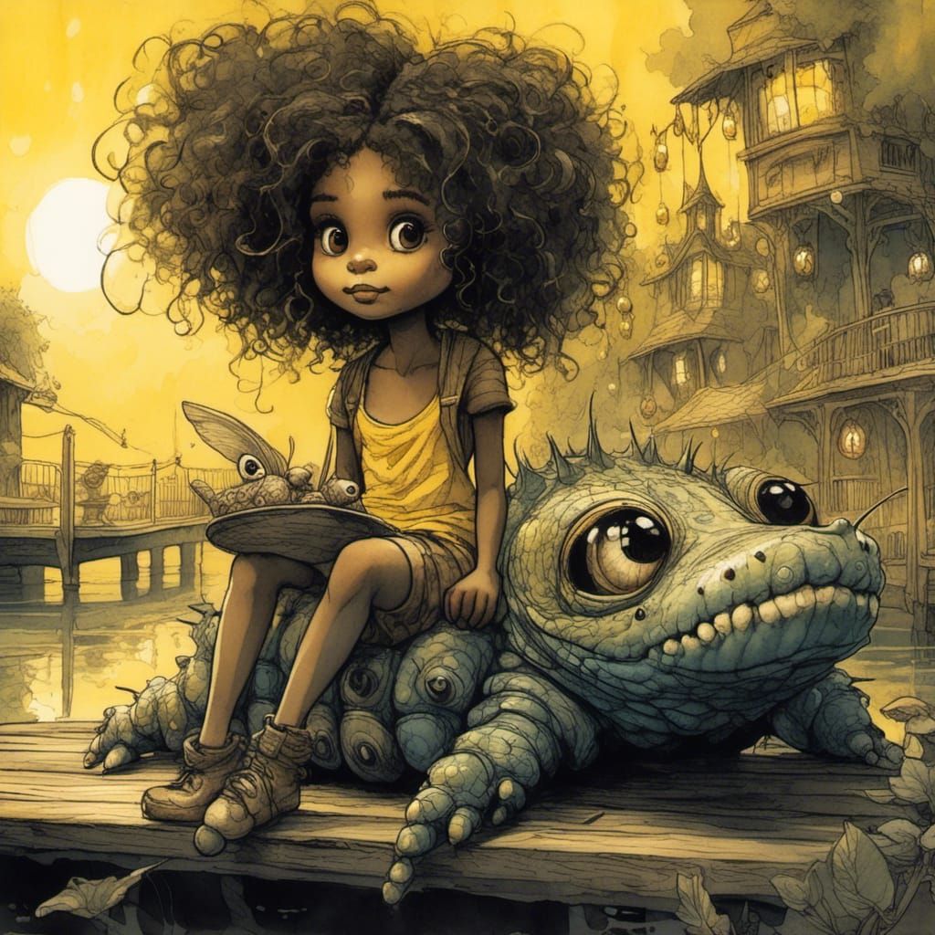 Liza Lou and her Jumbie