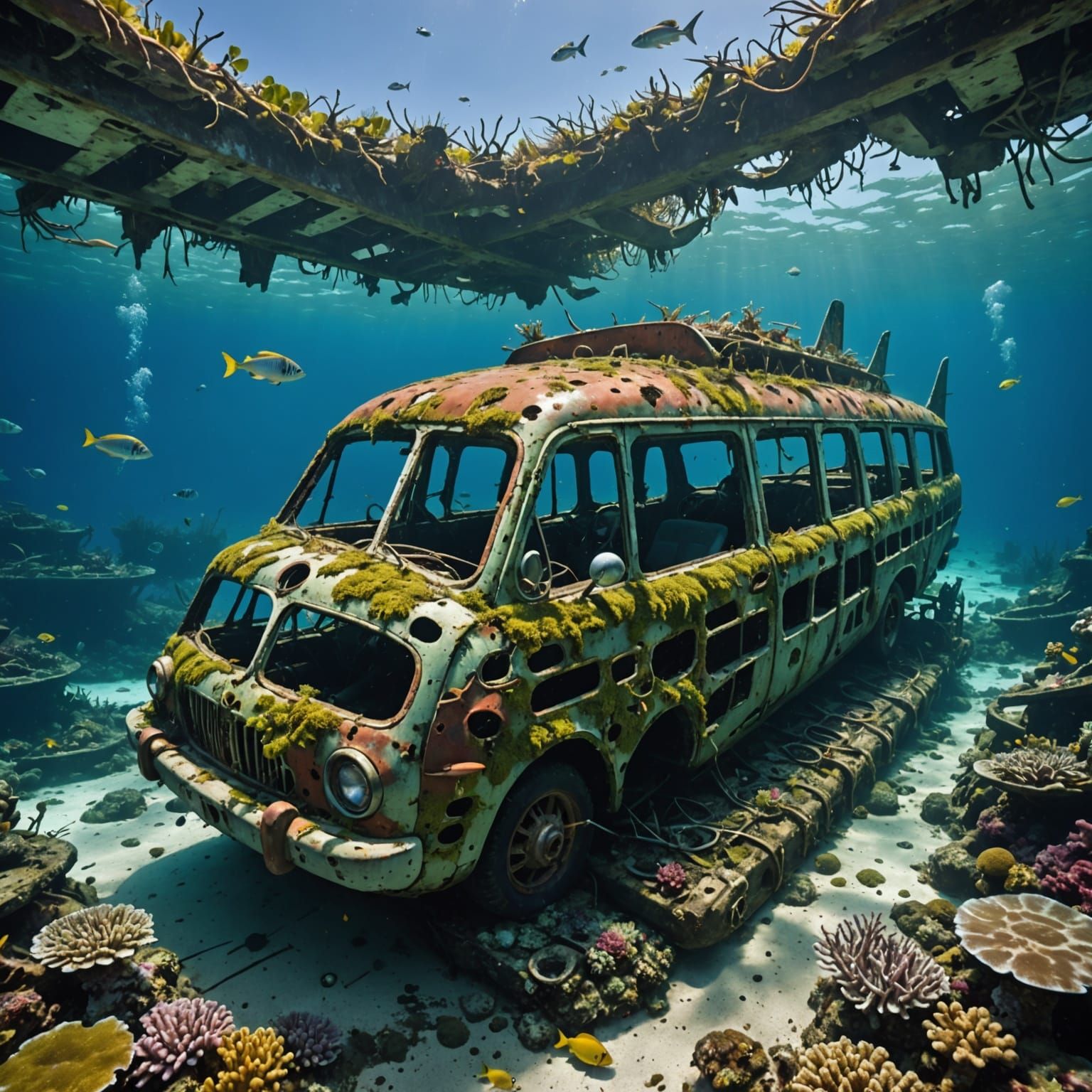 Ocean Reef Reclaims Abandoned Airplane