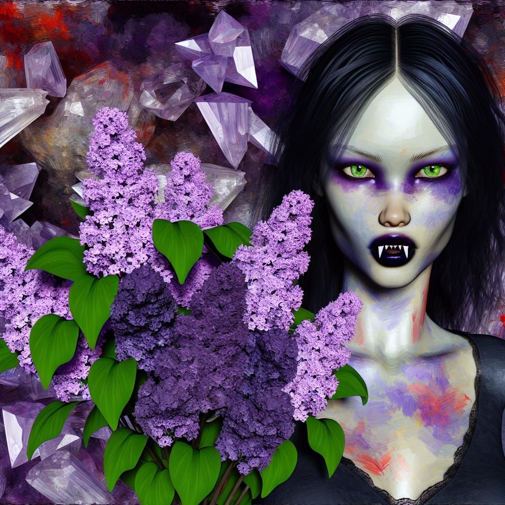 Vampire and Lilacs