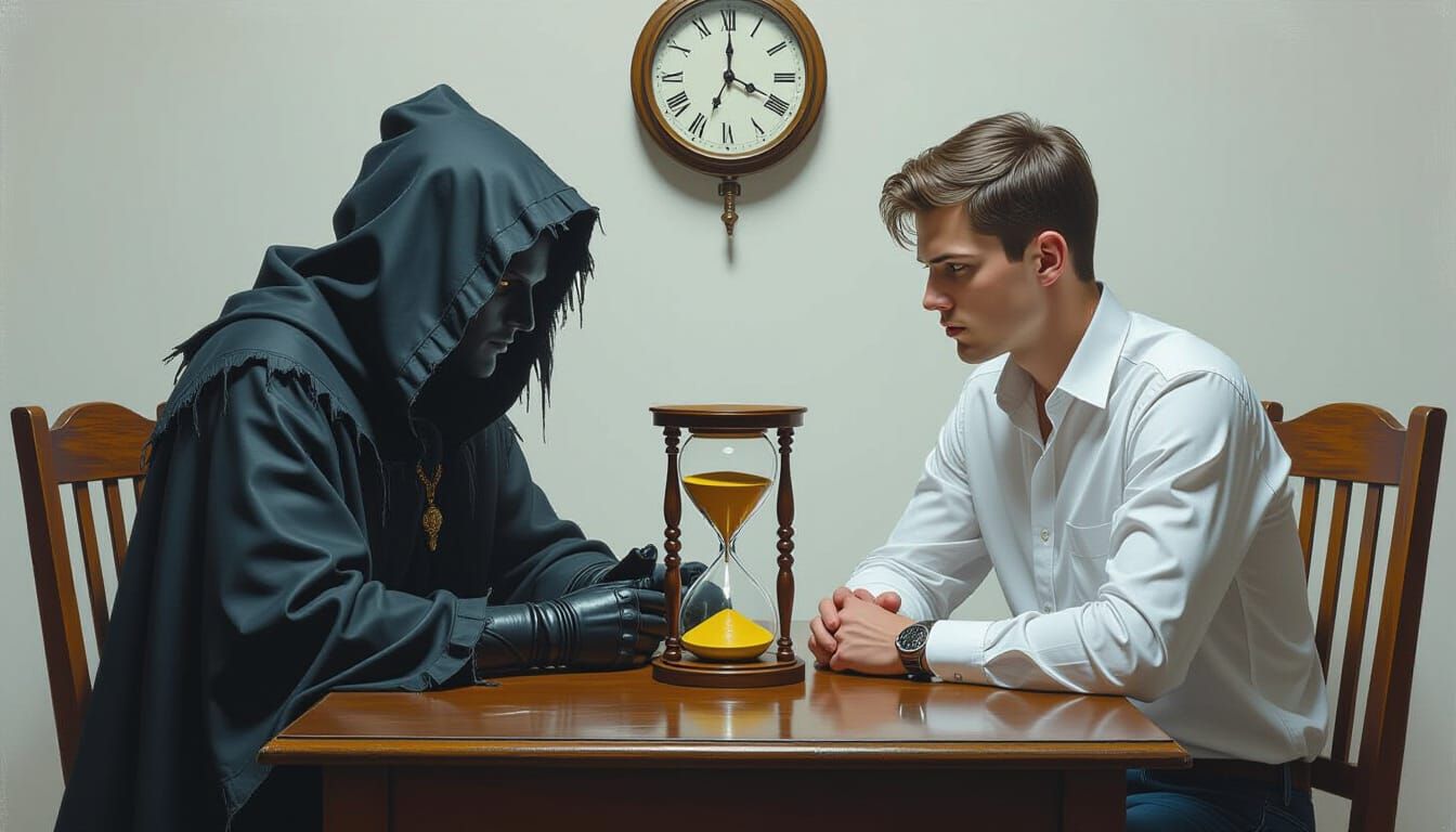 Death and Human Watch Time Slip Away