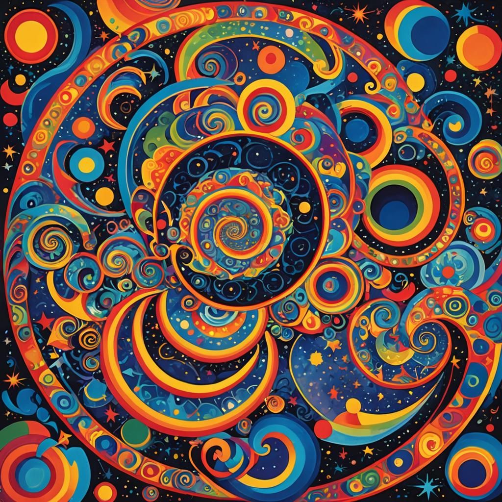 Kaleidoscopic Dreamscape of Impossible Geometry