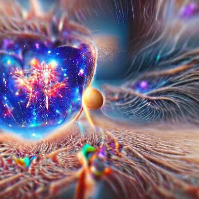 Minimalist Law of Attraction Concept Art