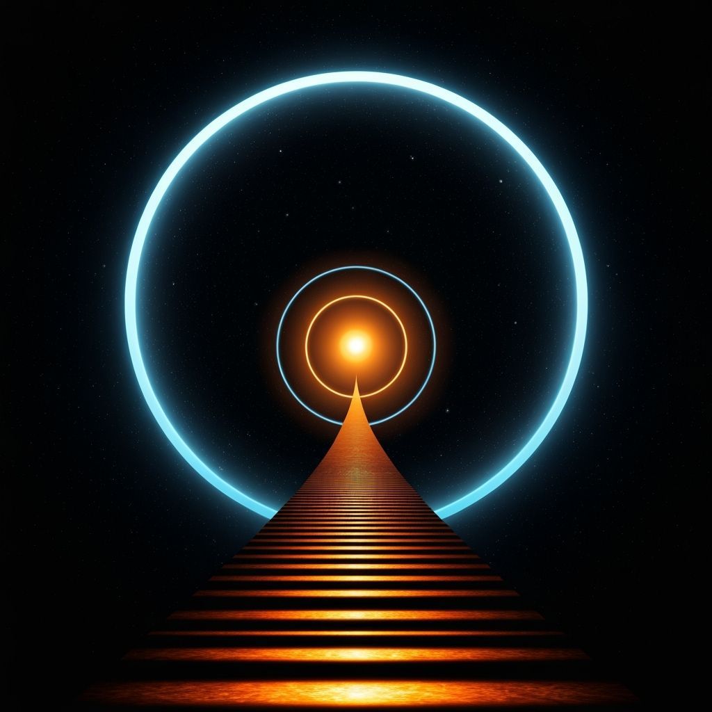 Path to Parallel Universe Under a Black Sun