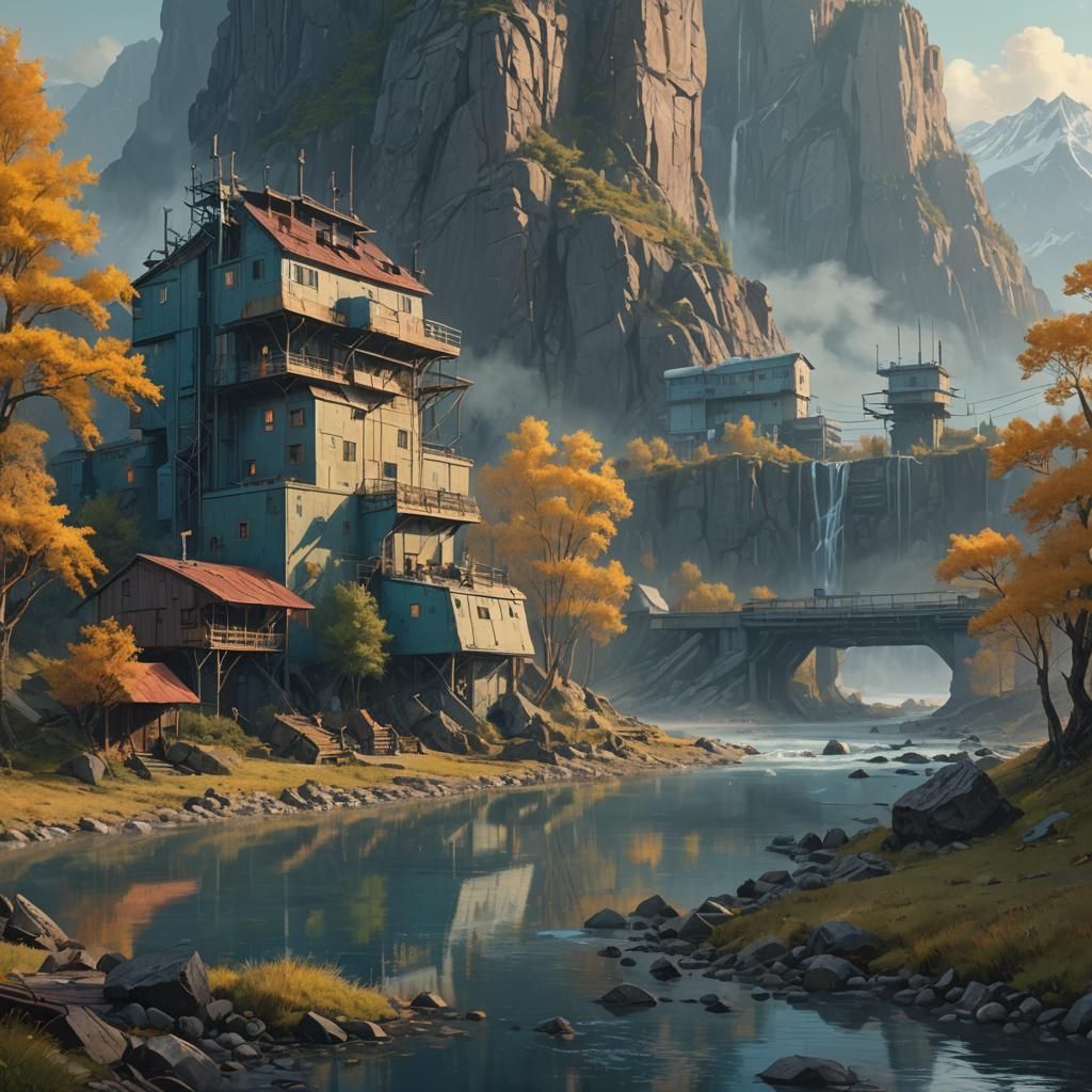 Training Quarters: Superpowered People in Mountain Arena