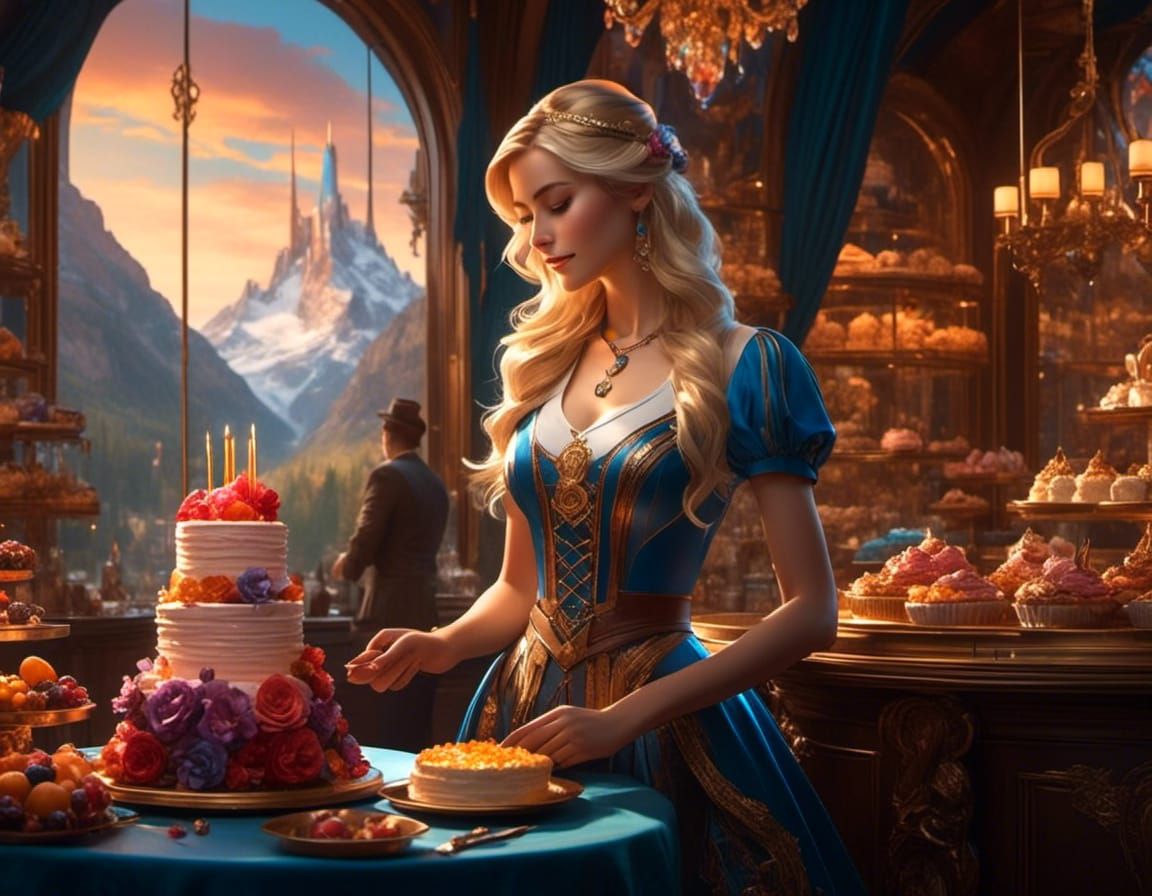 Julie doesn't need much of an excuse to make a cake , so she...