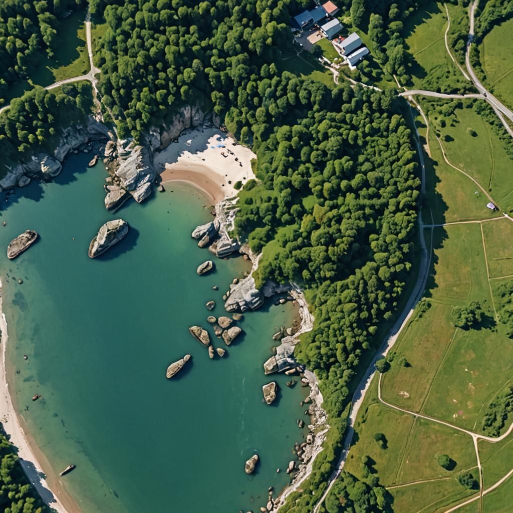 Sunrise Shark Encounter: Lightning From Clear Sky