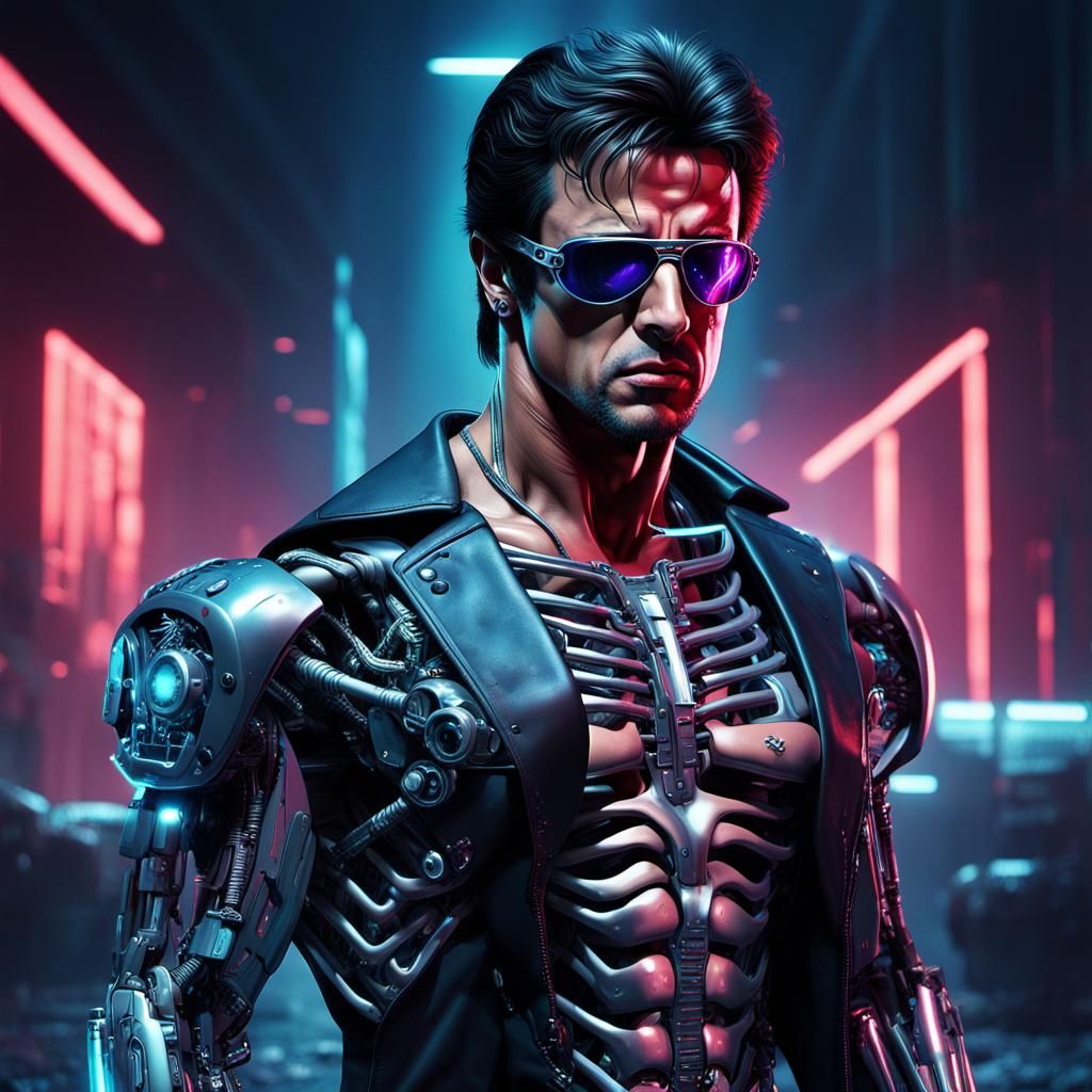 Terminator: Future Warrior starring Sylvester Stallone (seri...