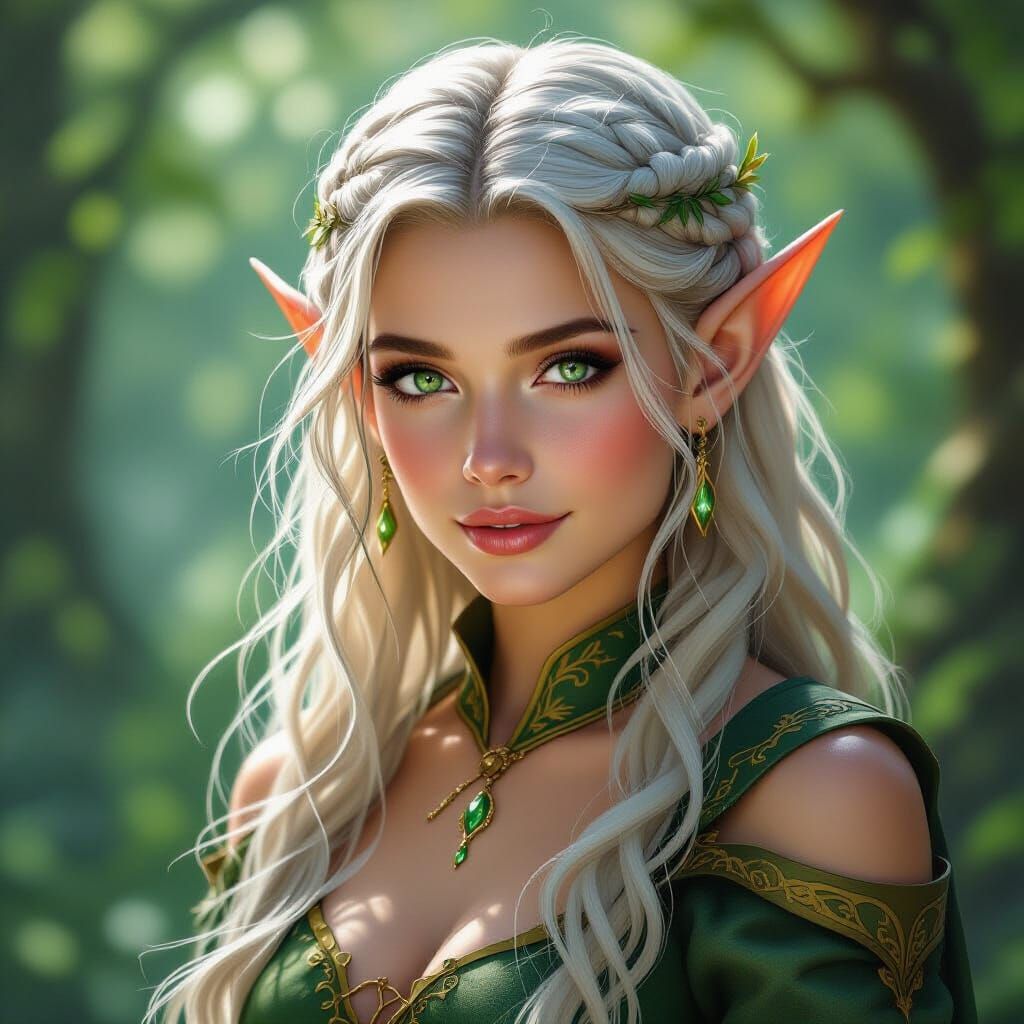 Enamored Fantasy Elf