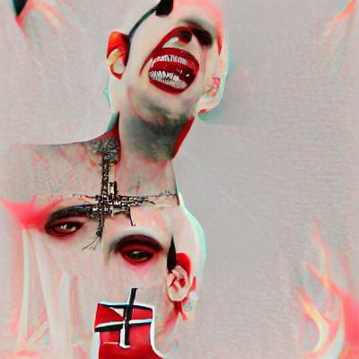 AI Generated Image of Antichrist Concept