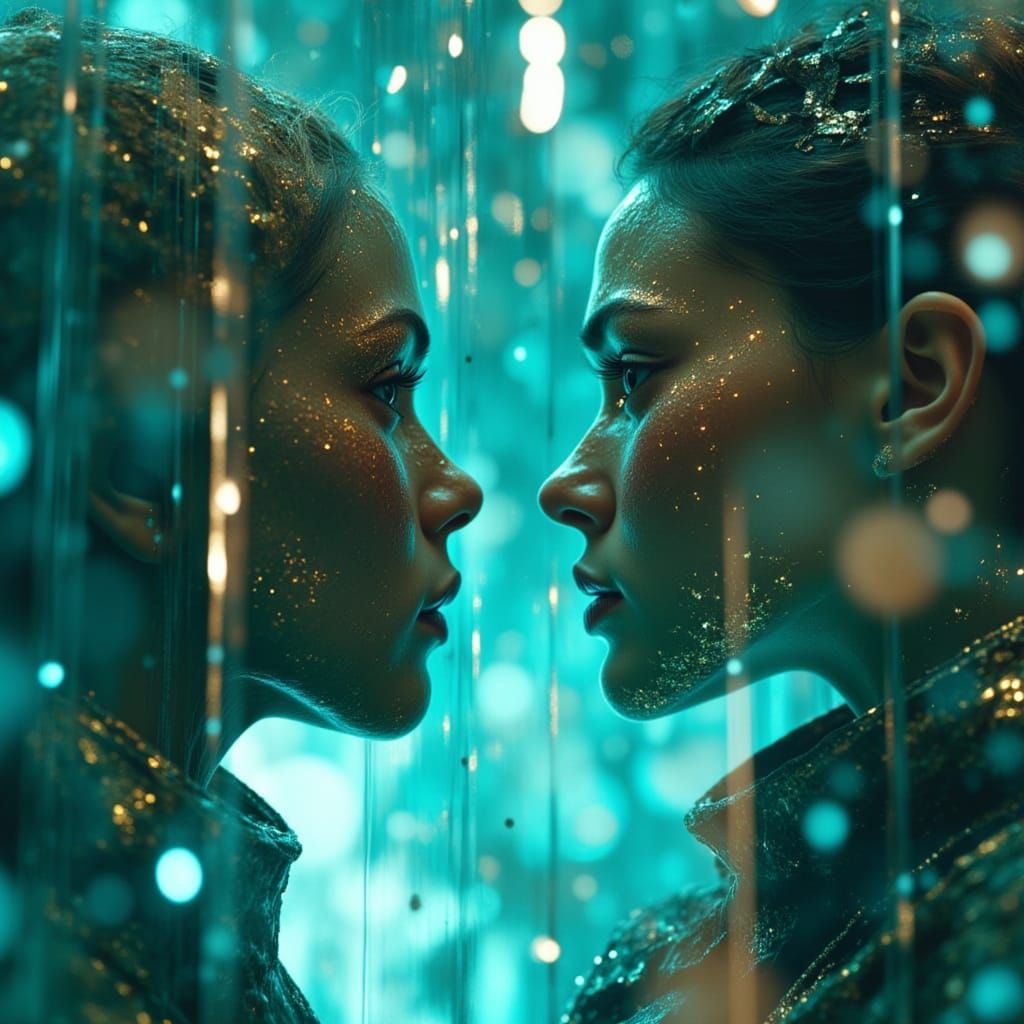 Astronauts' First Contact with Alien Species in Space