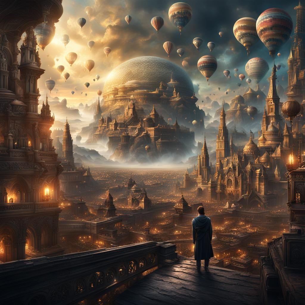 Dramatic Digital Painting: Miracles Happen Every Day